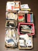 A very large quantity of stamps including some British Mint examples,