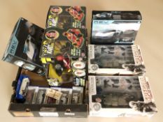 A group of remote controlled toys, boxed Oxford die cast vehicles, etc.