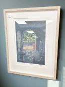 Peter Lee : Silent observers, limited edition colour print, signed in pencil, 34 cm x 48 cm.