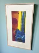 Jessie Lee : Contrasting light, colour print, signed in pencil, 28 cm x 58 cm.