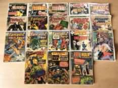 Marvel and DC Comics, eighteen various issues including Tales to Astonish, Tales of Suspense,