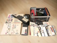 A large quantity of British mint stamps,