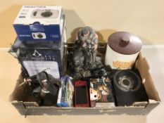 A group of Playstation Vita games, a Sony PSP console,