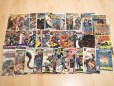 Modern Marvel and DC Comics including Venom, Detective Comics, Spiderman, Captain America,