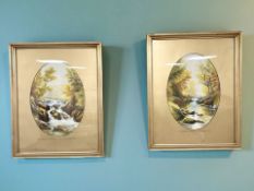 20th Century School : 'Thornton Ghyll, Ingleton' and 'The Greta, Rokeby, Barnard Castle',