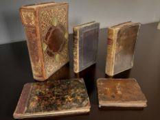 Leather bindings to include; Brown, The Reverend George : Arithmetica Infinita: or,