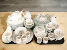 Approximately eighty four pieces of Wedgwood of Etruria and Barlaston tea, coffee and dinner wares.