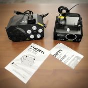 A Kam Laser FX iLink-750B laser light, with power lead and instruction manual,