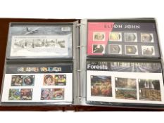 Royal Mail Presentation Packs, various themes including Marvel, Wildlife, D-Day, Elton John,