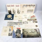 The Royal Mint and The Royal Mail : A collection of eight £2 coins - Peace in Sight,