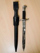 A Second World War German parade bayonet by Carl Eickhorn, Solingen,