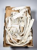 A quantity of household cavalry ceremonial belts.