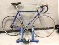 An M Steele road bike, frame 22