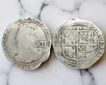 A Charles I silver shilling