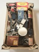 A large quantity of vintage razors.