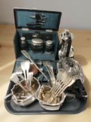 An EPNS four piece tea service,