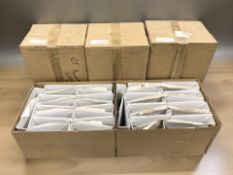 A large quantity of A5 binders