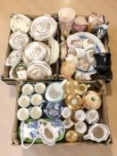 A large quantity of ceramics including Maling lustre items,