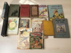 Antiquarian volumes including Enid Blyton, Louisa Alcott, etc.