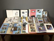 An extensive collection of 20th century postcards, First Day Covers,