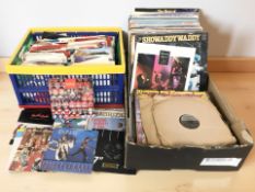 Vinyl LP records and 7