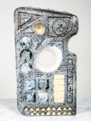 A Fosters Pottery Ltd 'A celebration of Troika Pottery' The St. Ives jug, height 28 cm.