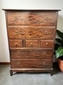 A Stag Minstrel seven drawer chest, 82 cm x 47 cm x 112 cm.