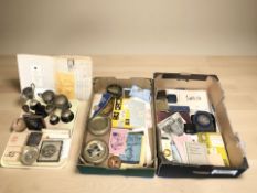 A large group of football memorabilia to include notable items relating to the Vendor's father