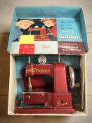 A mid 20th century Vulcan Senior child's sewing machine,