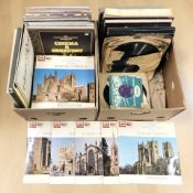 Vinyl LP records, 78s and 7