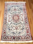 An Isfahan rug, Central Iran,