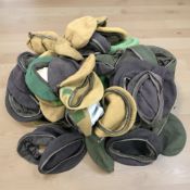 A collection of military berets.