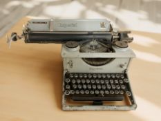 An Imperial typewriter.