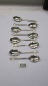 Eight silver R A F Small Arms Association tea spoon (won in a competition at Bisley 1955- 1962).