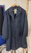 An RAF mens raincoat. Size 176.92 (Missing button, spare in pocket)