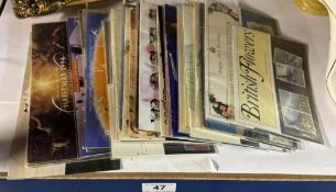 A quantity of Royal mail presentation pack stamp sets