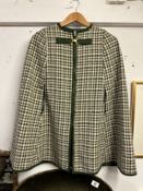 A ladies tweed cape