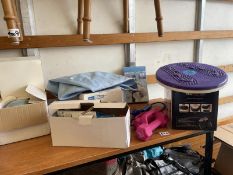 A large lot of keep fit items