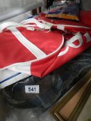 A part shelf of good bags.