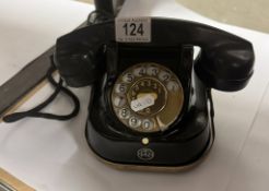A vintage RTT 56 dial telephone