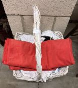 A good basket of linen & lace