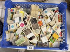 A quantity of cigarette cards