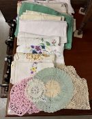 A good lot of linen & lace