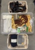 2 Shelves of haberdashery items