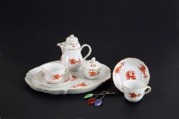 Meissen Ming dragon tête-à-tête service