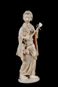 Okimono "SHAMISEN PLAYER"