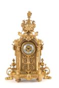Bronze clock
