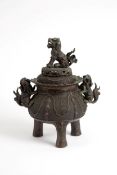 Meji Bronze Censer