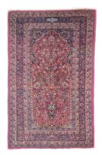 Mashad carpet. Persia. Signed.