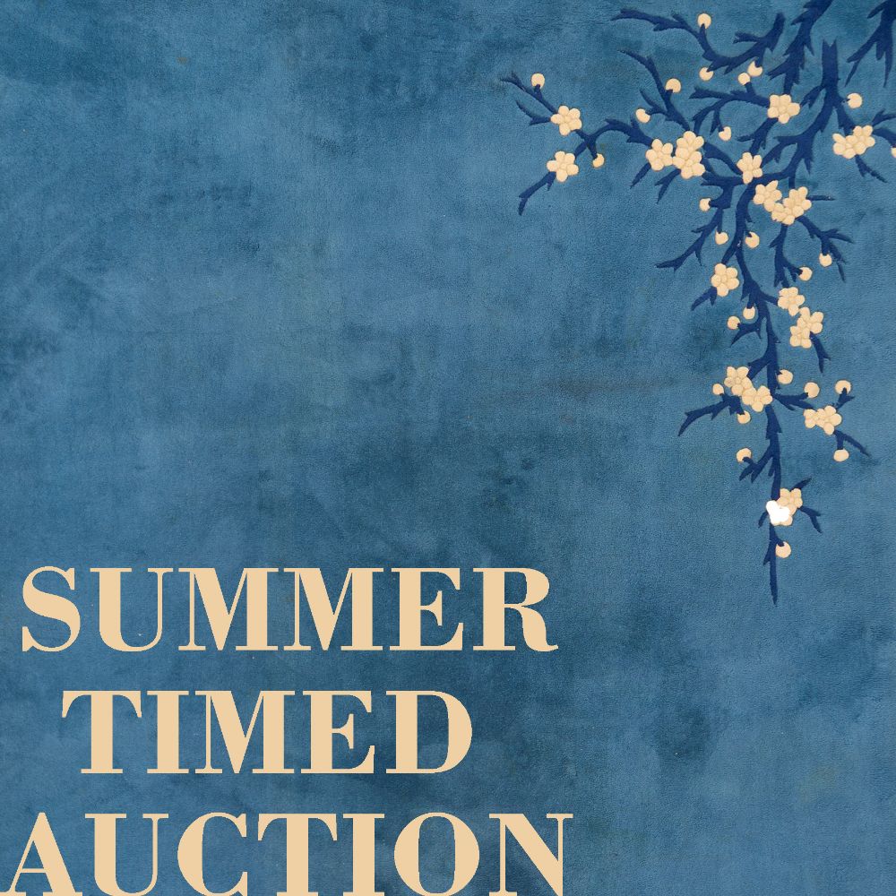 SUMMER TIMED AUCTION - Antiques, Carpets, Design & more